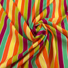 Striped Giavanese Viscose