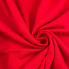 Red Cotton Sweatshirt Fabric