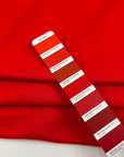 Red Cotton Sweatshirt Fabric