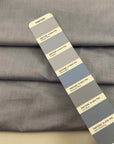 Blue And White Iridescent Cotton Oxford