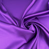 Purple Stretch Silk Sateen