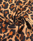 Polyester Crepe With An Animalier Print