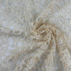Ivory Pure Cotton Macrame' Lace