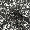 Gray Pure Cotton Macramé Lace