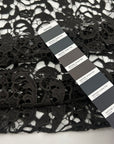 Gray Pure Cotton Macramé Lace