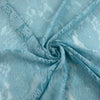 Light Blue Wool Blend Stretch Lace