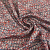 Multicolored Wool Blend Tweed