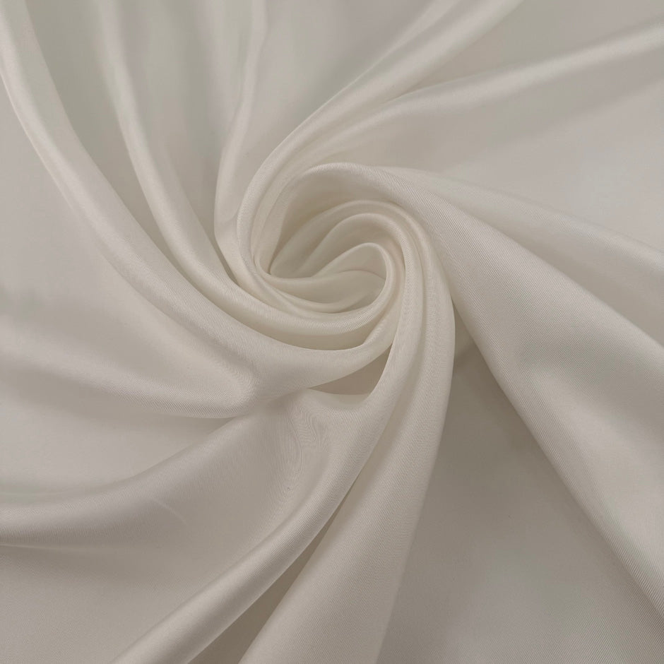 White Silk Twill