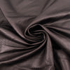 Dark Brown Viscose Blend Ottoman