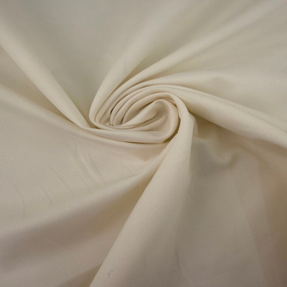 White Piquet Cotton
