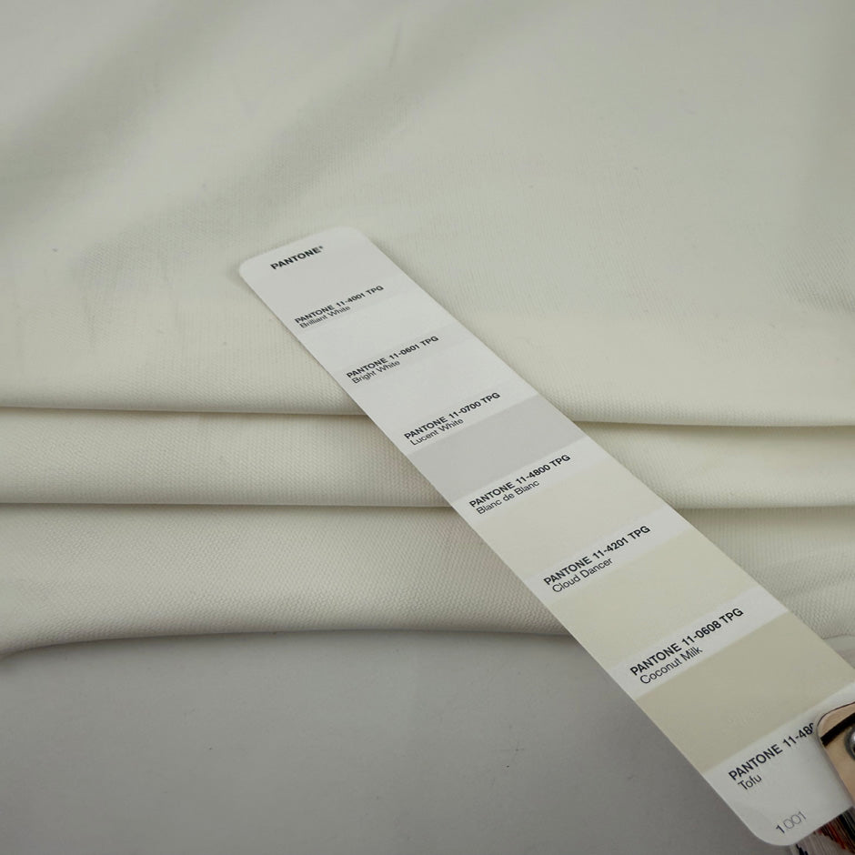 White Piquet Cotton