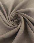 Sage Green Linen And Viscose Blend Canvas