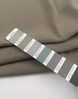 Sage Green Linen And Viscose Blend Canvas