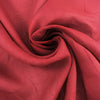 Dark Red Piece Dyed Pure Linen Voile
