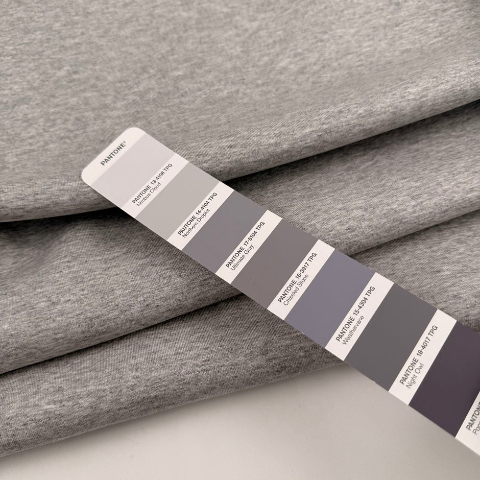Gray Double Face Bielastic Cotton Neoprene
