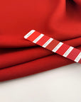 Red Double Face Wool Coat