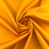Yellow Lightweight Stretch Cotton Sateen