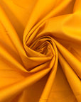 Yellow Lightweight Stretch Cotton Sateen