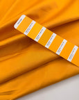 Yellow Lightweight Stretch Cotton Sateen