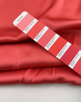 Dark Pink Crepe Sateen Cady