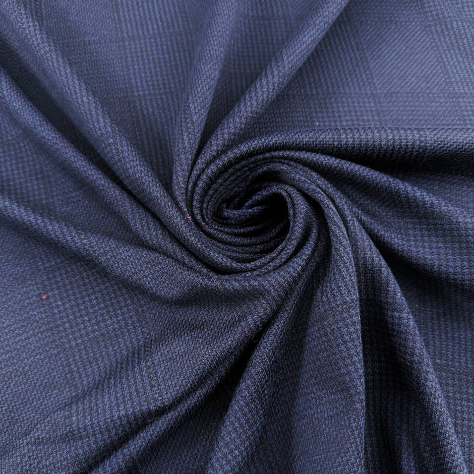 Wool And Cotton Blend Jersey
