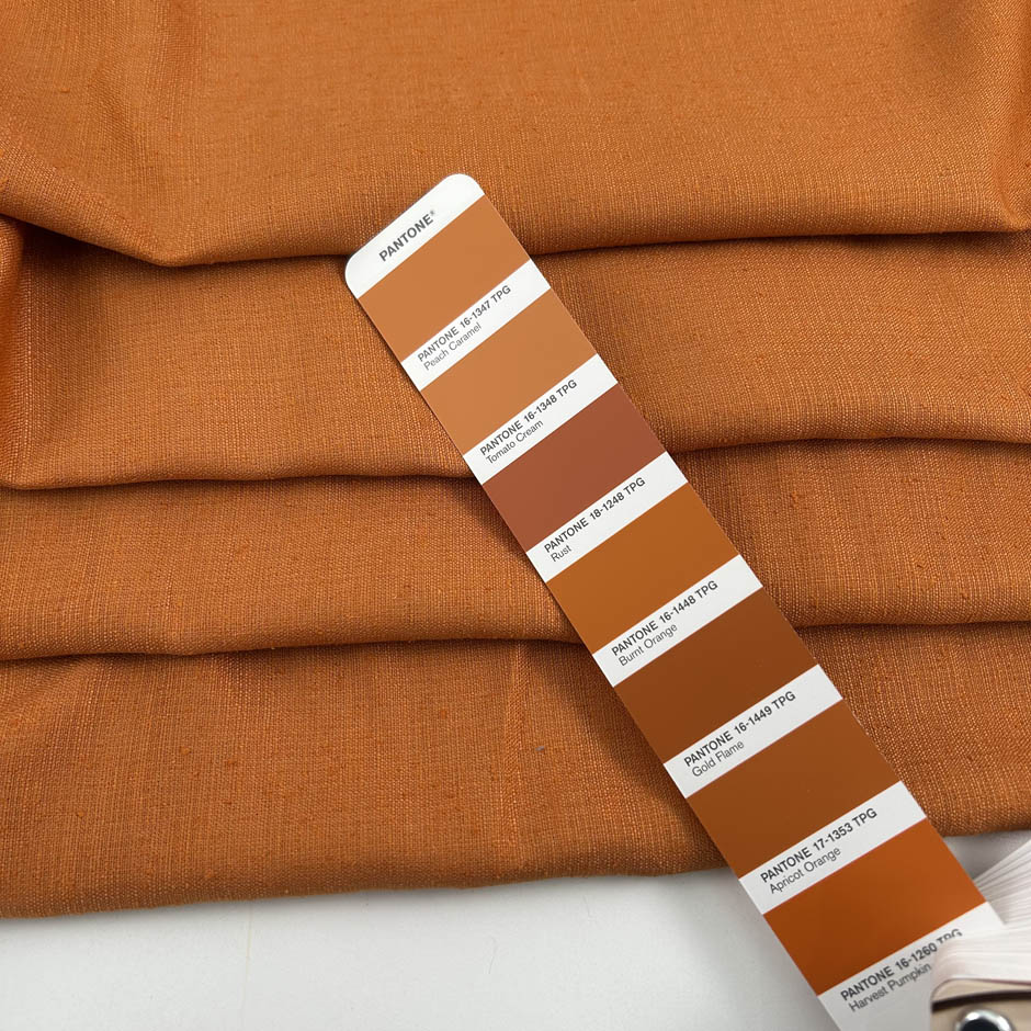 Silk And Viscose Blend Italian Shantung