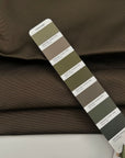 Brown Polyester Ottoman
