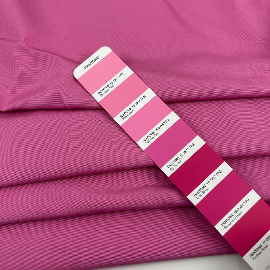 Pink Stretch Viscose