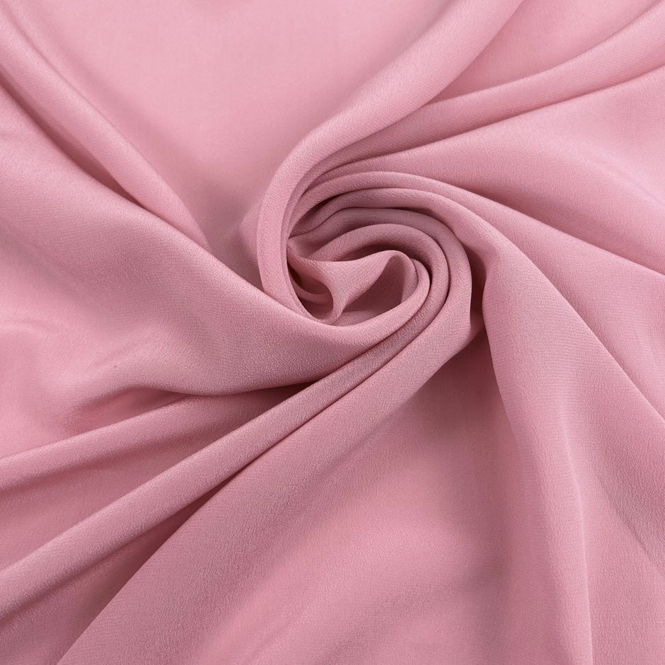 Pink Light Silk Crepe De Chine