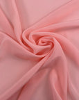 Pink Lightweight Silk Crepe De Chine
