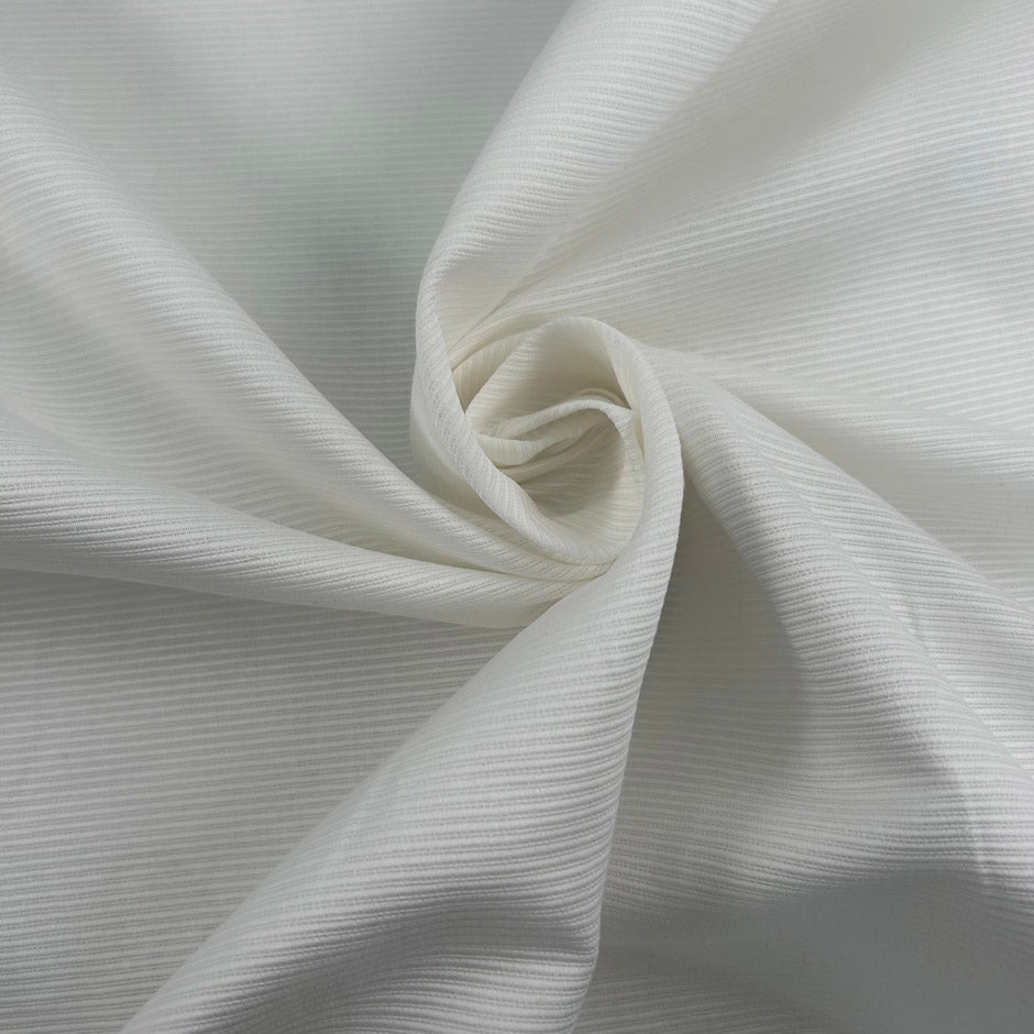 White Cotton Ottoman