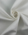 White Cotton Ottoman