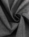 Structured Melange Black Denim