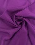 Purple Stretch Silk Georgette