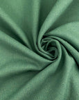 Green Silk And Cotton Saglione Bourette