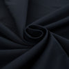 Blue viscose and polyester gabardine sweatshirt. High-quality deadstock fabric collected in Stock from a Maison de Couture in Italy.