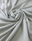 Light Gray Polyester Crepe De Chine