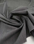 Grey gabardine wool