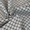 Double-face stretch jacquard with a refined diamond pattern ideal for structured garments and statement pieces. High-quality deadstock collected in Stock from a Maison de Couture in Italy.