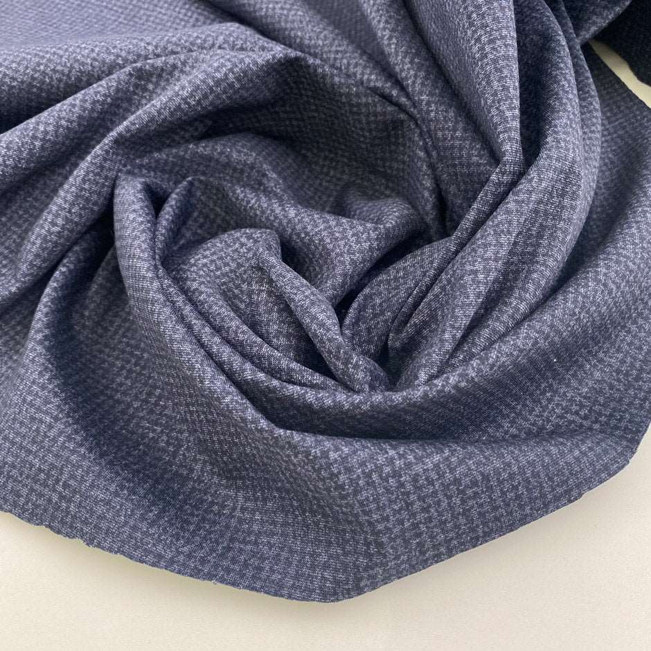 Milano stitch printed viscose blend jersey - Sample