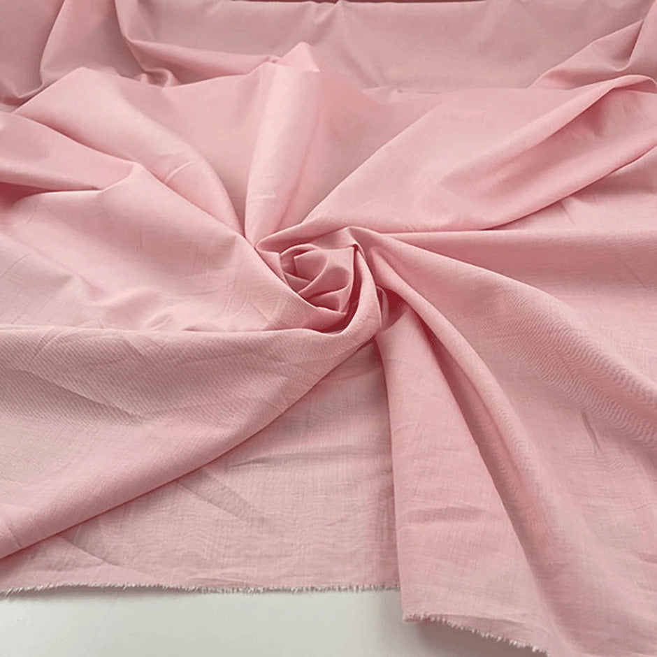 Pink cotton batiste