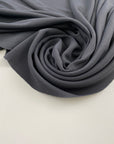 Grey plain viscose jersey . Picked up in Stock from a Maison de Couture in Italy. High quality deadstock fabric.