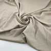 Technical fabric in soft light polyester stretch with crepe structure