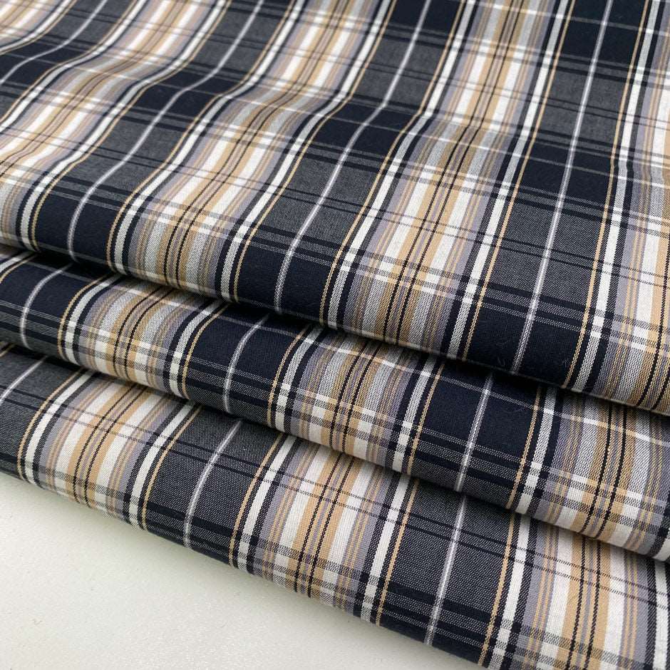 Multicolor cotton madras - Sample