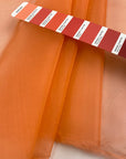 Silk organza orange