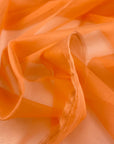 Silk organza orange