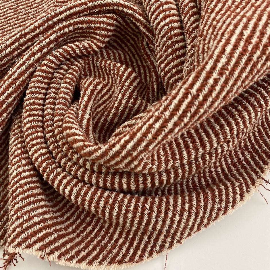 Cotton viscose blend tweed - Sample