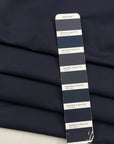 Blue Light Weight Cotton Gabardine With Elastane