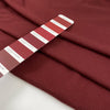 Pure cotton jersey pique, stretch in burgundy color very soft, light and flowy. High-quality deadstock fabric by the meter collected in Stock from a Maison de Couture in Italy.