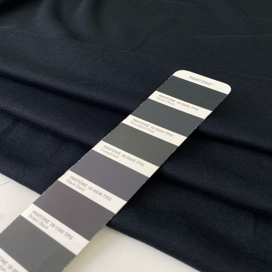 Mixed cotton and linen brushed sweatshirt fabric in woodland gray. Very soft and flowy, ideal for trousers, dresses, sweatshirts, skirts, and jackets. High-quality deadstock collected in Stock from a Maison de Couture in Italy.